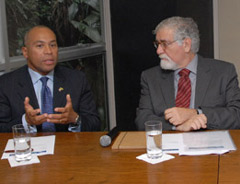 Governador de Massachusetts visita a FAPESP