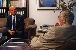 Reitor da University of Toronto visita a FAPESP